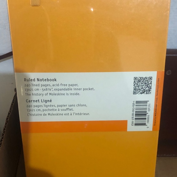 Moleskine notebook 5x8 (white, black, mustard & denim) - Picture 2 of 10